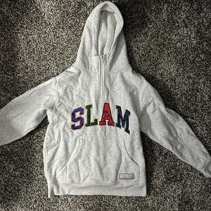 SLAM NYC Half-Zip Hoodie Grey Size L